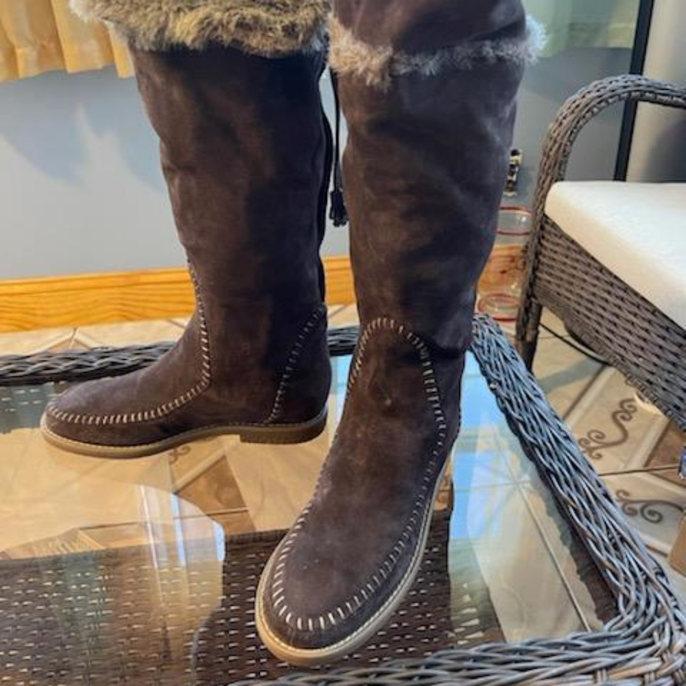 Jack Rogers suede  winter boots